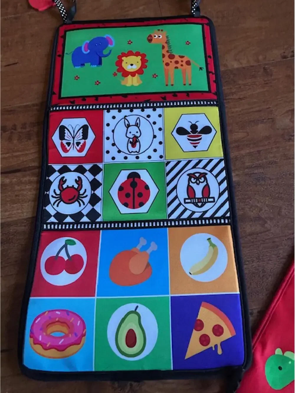 Colorful Educational Soft Fabric Activity Book for Toddlers